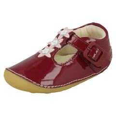 Girls Clarks Casual First Shoes Tiny Flower