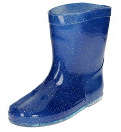Girls Spot On Glitter Short Wellingtons