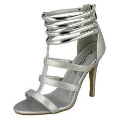 Ladies Anne Michelle Open Toe Heeled Sandals