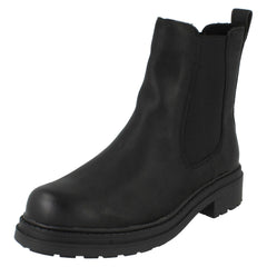 Ladies Clarks Chunky Sole Chelsea Boots Orinoco3 Top