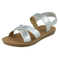Girls Spot On Slingback Sandals H0351