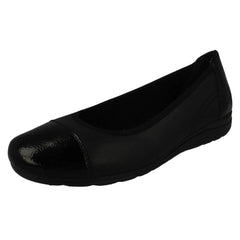 Ladies Rieker Slip On Ballet Pumps L9351