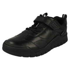 Boys Clarks Waterproof Hook & Loop Fastening School Shoes Scooter Dry