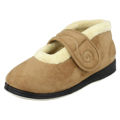 Ladies Padders Cross Strap Slippers - Hush