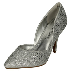 Ladies Anne Michelle High Heel Waisted Court Shoes