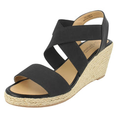 Ladies Savannah High Rope Wedge Sandals