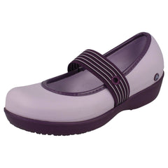 Ladies Crocs Wedged Ballerina Shoes Lexi