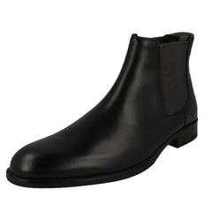 Mens Clarks Chelsea Slip On Ankle Boots CraftArlo Top
