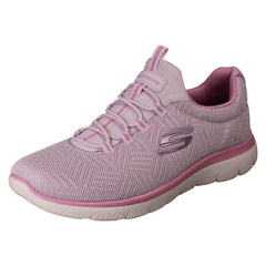 Ladies Skechers Memory Foam Vegan Trainers Artistry Chic 150119