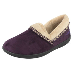 Ladies Padders Wide Fitting Slippers - Mellow