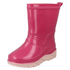 Girls Spot On Wellington Boots