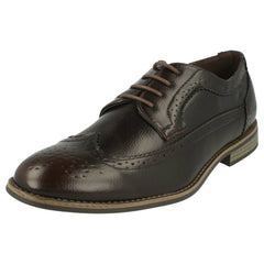 Mens Maverick Lace Up Brogue Shoes A2126