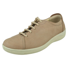 Ladies Padders Lace Up Everyday Flats Galaxy 2