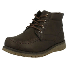 Boys JCDees Casual Lace Up Ankle Boots