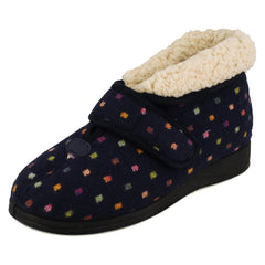 Ladies Padders Extra Wide Slipper - Bess