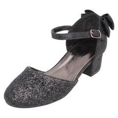 Girls Spot On Ankle Strap Party Shoes H3085