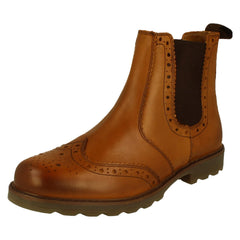 Mens Catesby Casual Brogue Dealer Boots CX02A