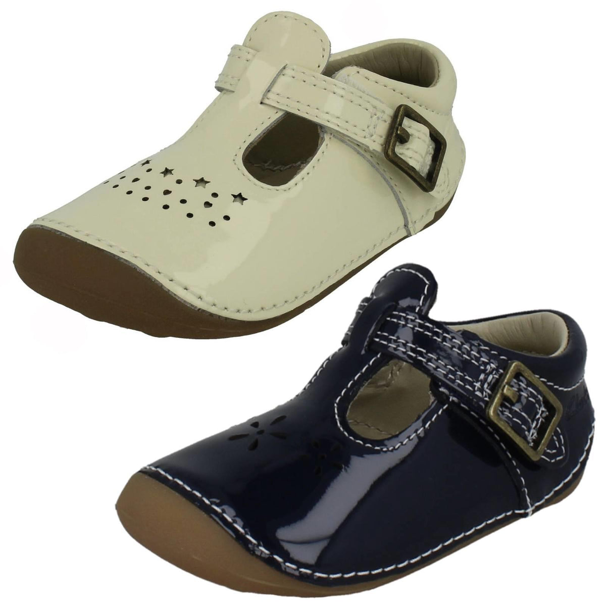 Infant Girls Clarks Pre-Walking Shoes Tiny Skip – Blunts Shoes