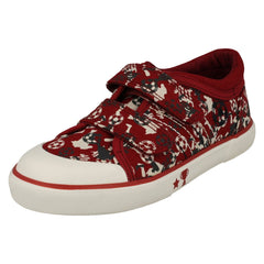 Boys Startrite Football Detailed Canvas Shoes Kickabout
