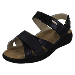 Ladies Padders Dual Wide Fitting Summer Sandals Isabelle