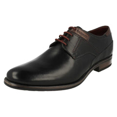 Mens Bugatti Smart Lace Up Shoes 312-16302
