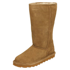 Ladies Bearpaw Real Sheepskin Lined Casual Boots Elle Tall