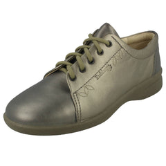 Ladies Padders Wide Fitting Casual Lace Up Shoes Refresh2