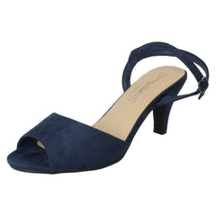 Ladies Anne Michelle Mid Heel Sandals F10906