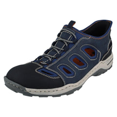Mens Rieker Casual Slip On Summer Shoes 08078