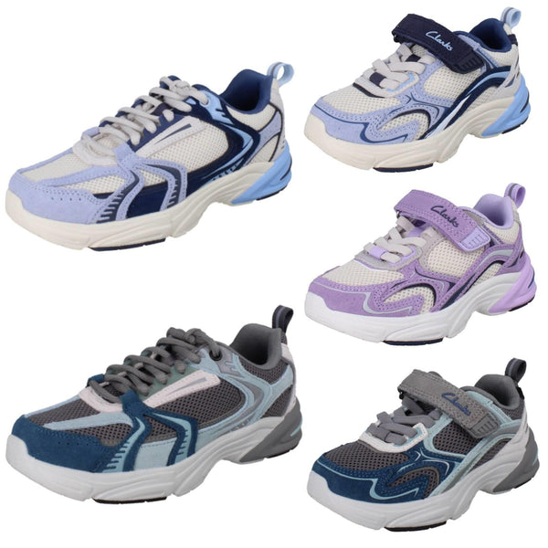 Clarks Unisex Childrens  Trainers Crafton Vibe