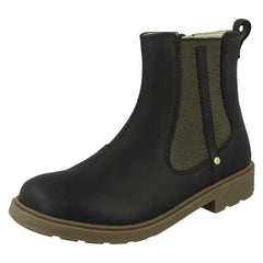 Girls Clarks Casual Ankle Boots Astrol Orin