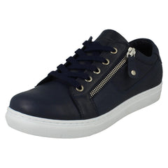 Ladies Padders Casual Soft Leather Trainers Arora