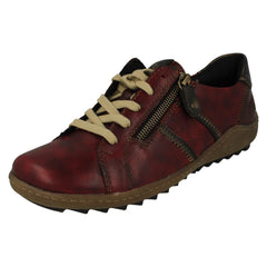 Ladies Remonte Zip Detailed Shoes R1426