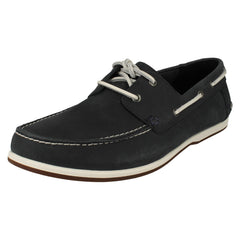 Mens Clarks Lace Up Deck Shoes Pickwell Sail