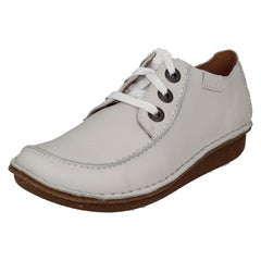 Ladies Clarks Comfortable Lace Up Shoes Funny Dream