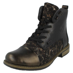 Ladies Rieker Tex Casual Ankle Boots 74842