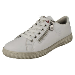 Ladies Rieker Antistress Zip Detailed Trainer N0900