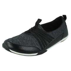 Ladies Down To Earth Flat Casual Pumps F80511