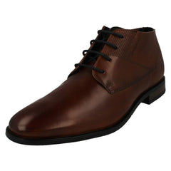 Mens Bugatti Formal Lace Up Ankle Boots 311-AFY30-4100