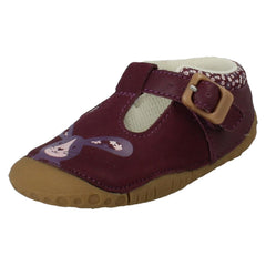 Children's Girls Boys Startrite Pre Walker Cruiser T Bar Shoes Little Paws