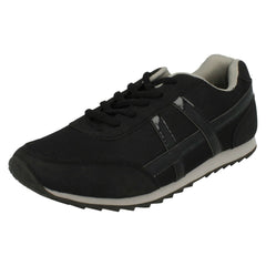 Ladies Spot On Flat Casual Lace Up Trainers