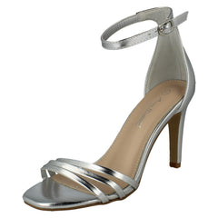 Ladies Anne Michelle High Heeled Evening Sandals F12116