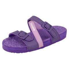 Girls Samoa Flat Buckle Mule Sandal