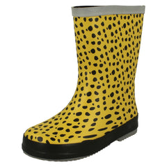 Childrens Clarks Wellington Boots Tarri Splash