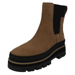 Ladies Clarks Slip On Ankle Boots Orianna2 Top