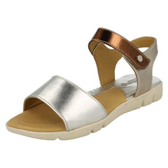 Ladies Padders Wide Fitting Sandals Fuchsia