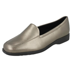 Ladies Clarks Flat Loafer Style Shoes Georgia