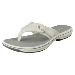 Ladies Clarks Flip Flop Sandals Brinkley Reyna