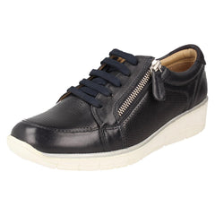 Ladies Padders Side Zip Lace Up Trainers Ivy