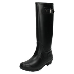 Ladies Spot On Side Buckle Colourful Wellington Boots X1166